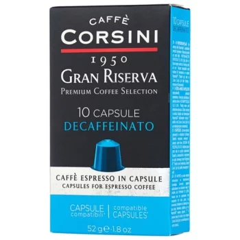 Кофе в капсулах Caffe Corsini Decaffeinato, 10 капс.
