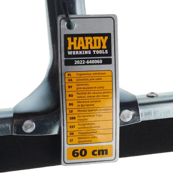 Шпатель для затирания швов Hardy (2022-640060) 600 мм металлический без ручки